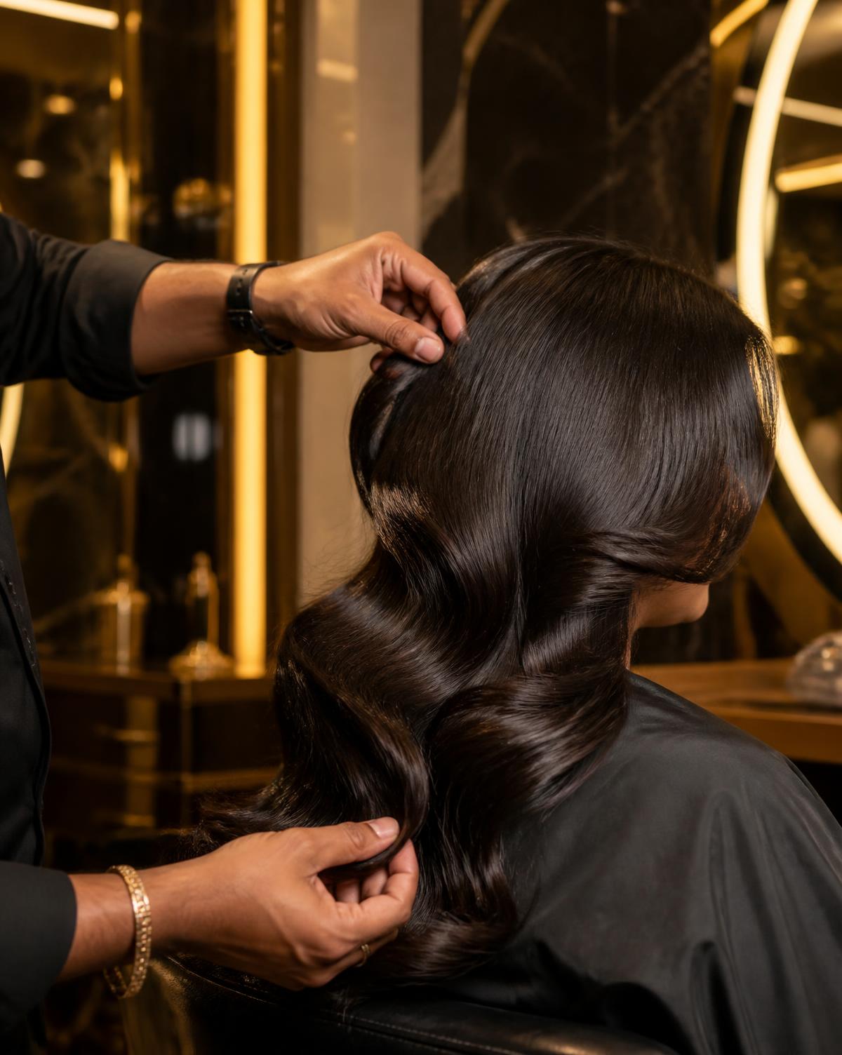 Finish work at Ivory Room Salon